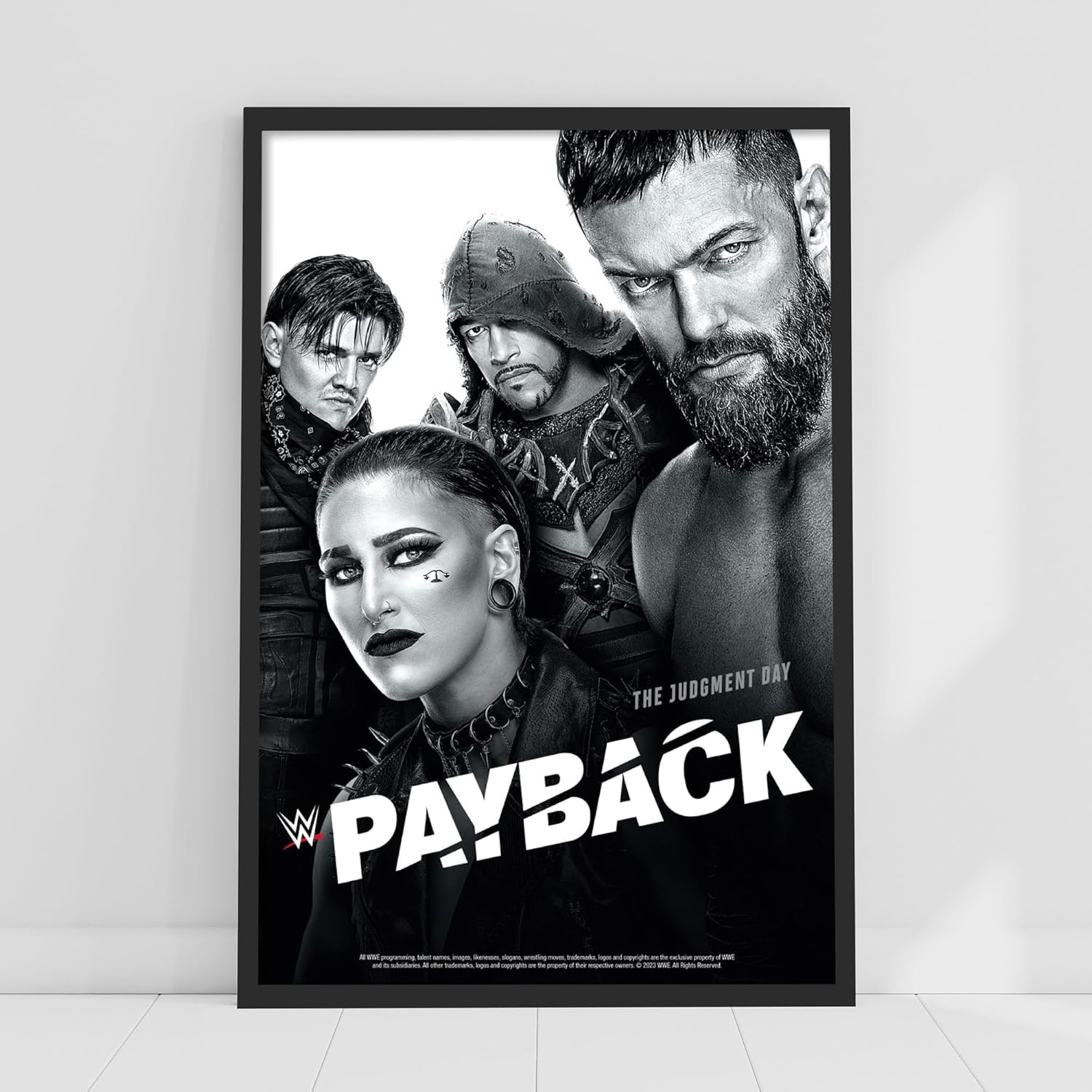 Themed WWE Print -Judgement Day Payback Poster Wrestling Wall Art (21cm x 29.7cm - A4)