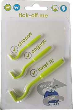 Tick-Off Tick Remover for Dogs Cats Horses Pets People