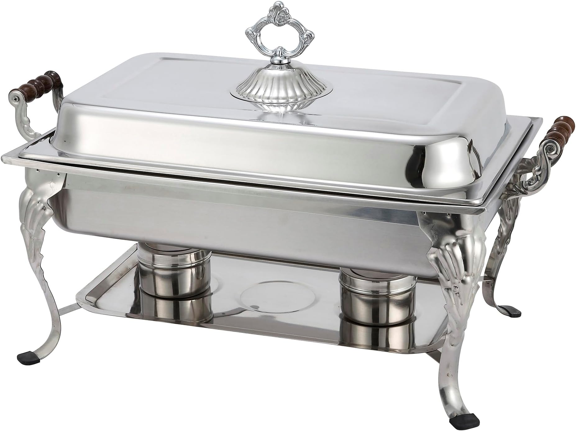 Winco 408-1 Full Rectangular Crown Chafer, 8-Quart