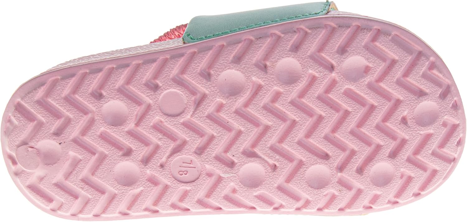 Josmo Gabbys Dollhouse Hello Kitty Slides Open Toe Sandals with Backstrap - Kid Girls Summer Beach Water Pool Shoes (sizes: 5-10 Toddlers / 11-12 Little Kids) - Image 5