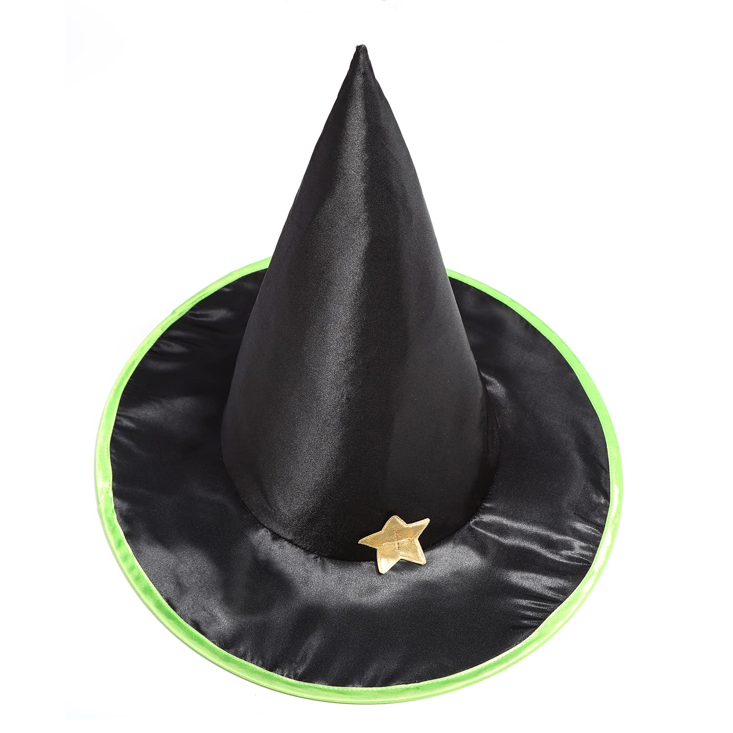 Sincere Party Ragazze Halloween Strega Costume, Deluxe Adorabile Neon Colorato Strega Travestimento con Cappello