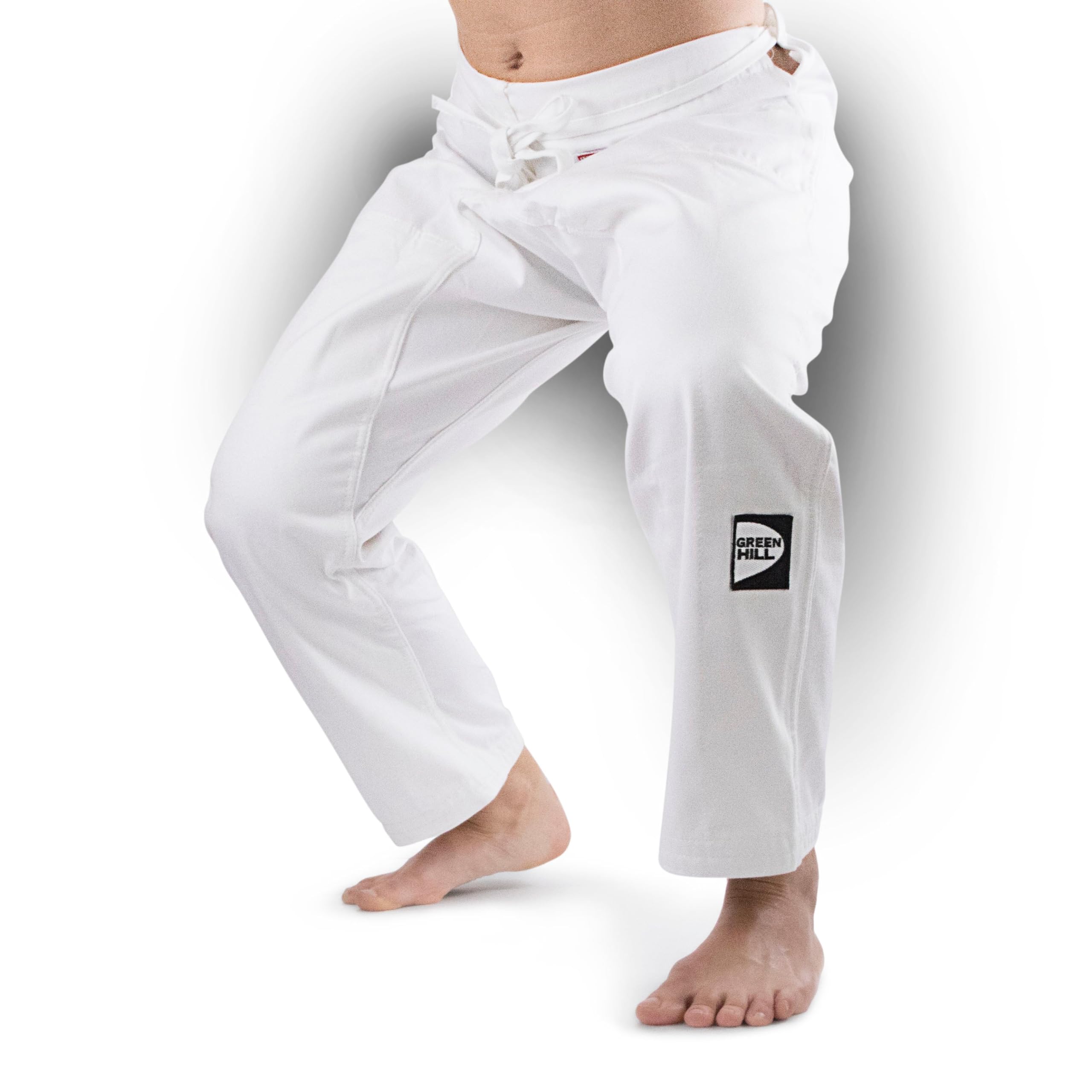GREEN HILL Pantaloni Judo GI IJF Approved Trousers Greenhill Nuova Vestibilita'