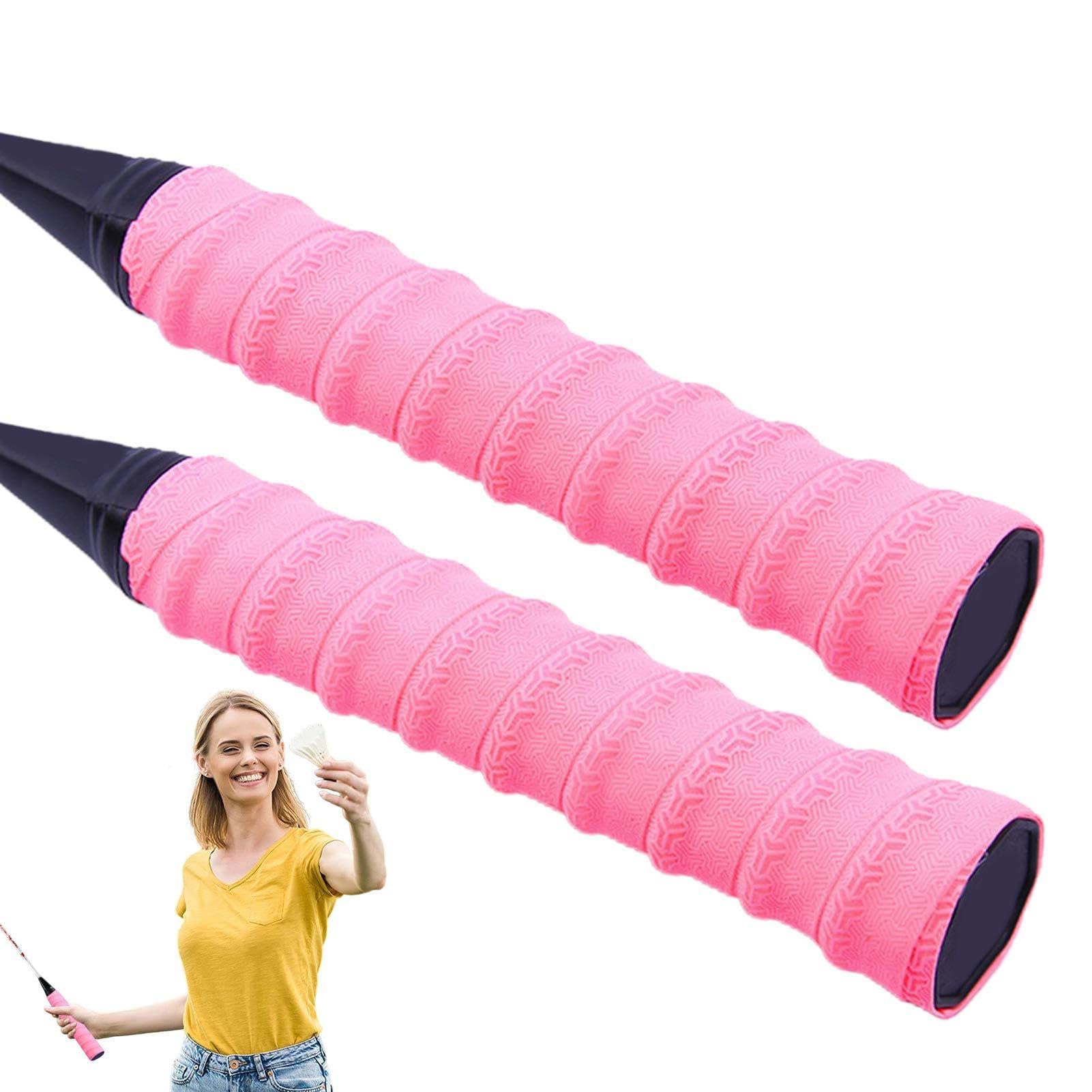 ❌テニス好き(⋆ᴗ͈ˬᴗ͈)”新品　オーバーグリップテープピンク Amazon.co.jp: テニスグリップテープ、テニスオーバーグリップ