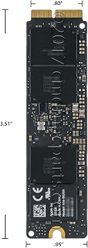 Odyson - 128GB SSD Replacement for Apple MacBook Air 11 A1465 (Early 2015)