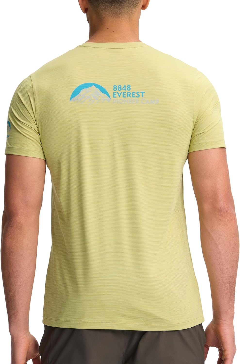 Pioneer Camp Mens Workout Shirts Quick Dry Moisture Wicking Athletic Running T-Shirts Graphic Tees Gym Sports Hiking Camping