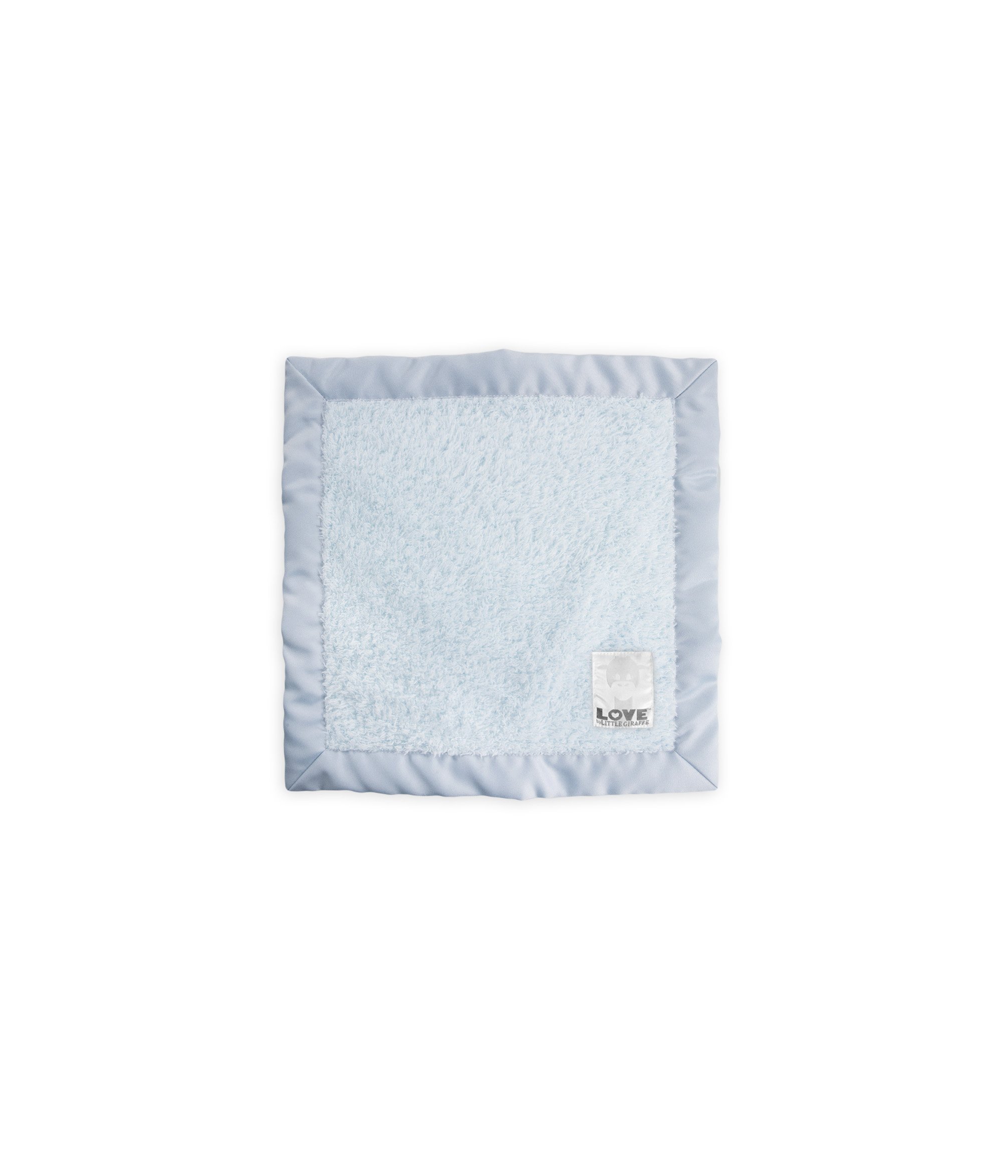 Little Giraffe Cherish Satin Blanky, Blue