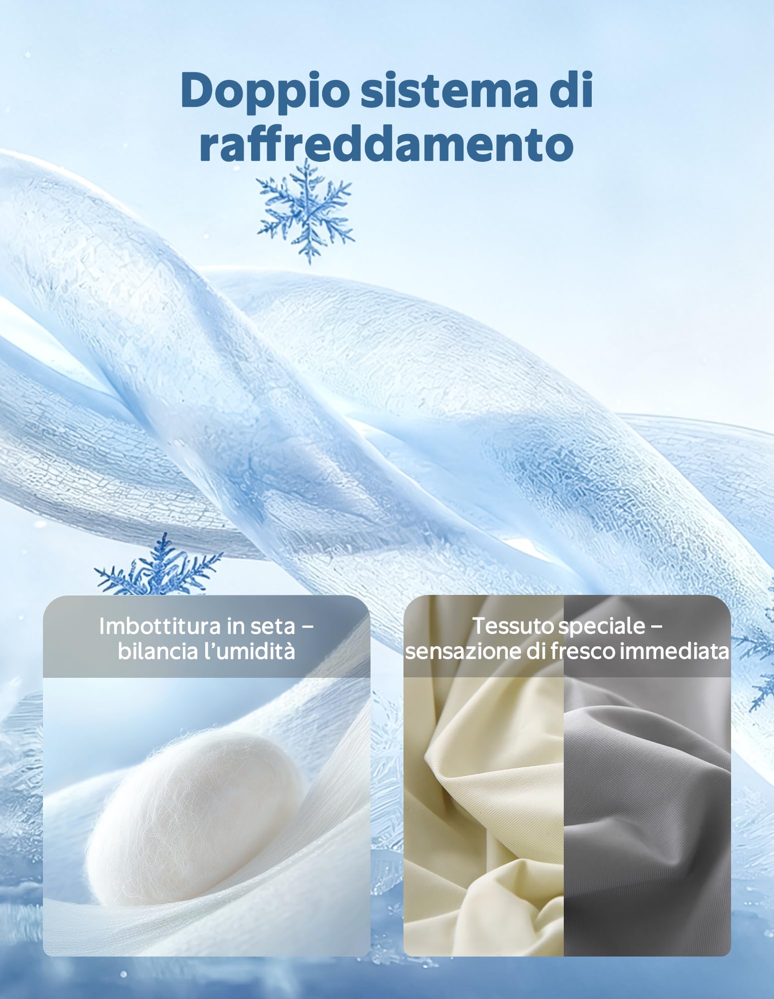Dafinner Trapunta Estiva Leggera Matrimoniale| 220 × 240cm | Grigio Beige | Imbottitura 100 % seta selvatica | Ariosa per l‘estate | Oeko-Tex | Rinfrescante per chi dorme caldo | Q-Max > 0,4