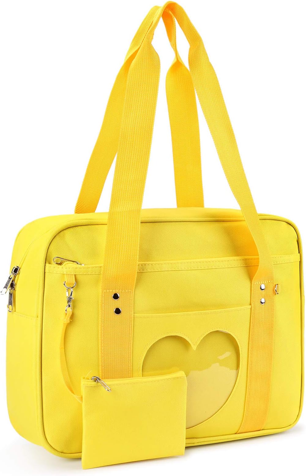 SteamedBun Ita Bag Heart Japanese Bag Girls Large Handbag Purse Anime School Satchels for Cosplay