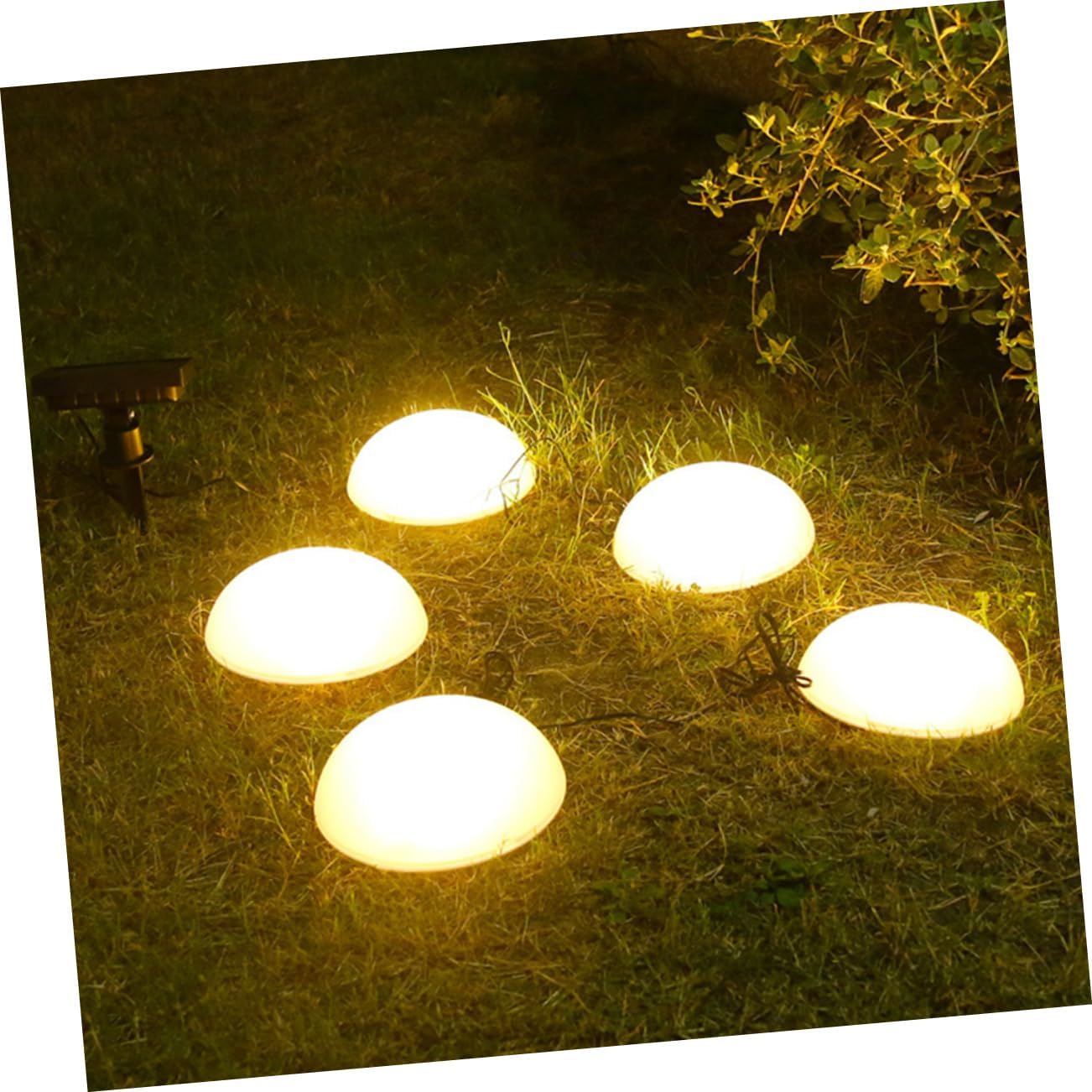 Solar Lawn Lamp Outdoor Garden Landscape Light Hemisphere Solar Lamp Adorn No Wire Electricity Required