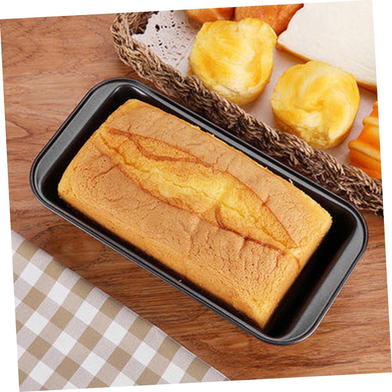 Non-stick Baking Pans Set for Home Baking Enthusiasts Versatile Easy to Clean Energy Efficient Bakeware for Cakes Pizzas and More Black