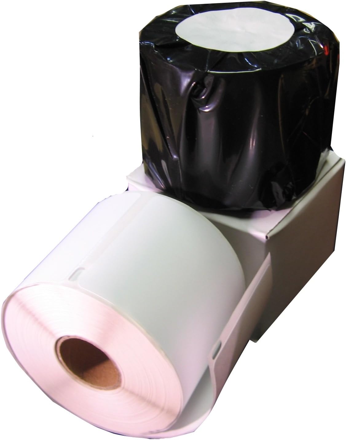 (6 Rolls) Dymo 30256 Compatible White Labels. 2-5/16" x 4".