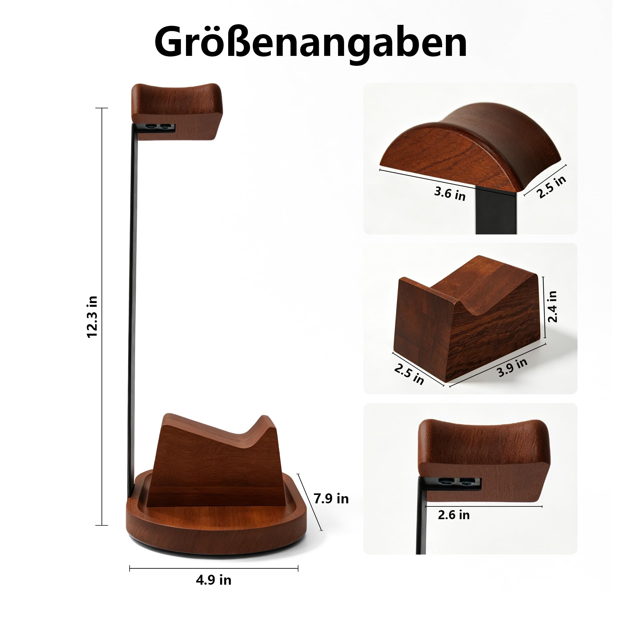 Headset Halterung Tisch, Kopfhörer Ständer Mit Gaming Controller Halter