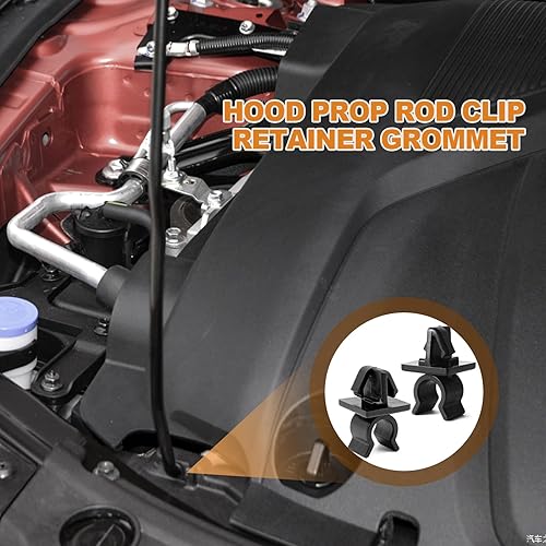 Miniatura 7 de 20 clips de soporte para capó de automóvil, compatible con Mazda 3 6 CX-3 CX-30 CX-5 CX-7 MX-30 EV 2007-On, L206-56-652A L20656652A