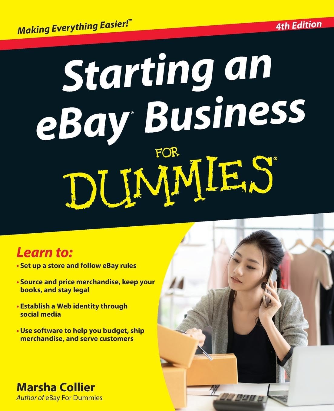 Starting an eBay Business For Dummies by Marsha Collier PAPERBACK 9781118004678