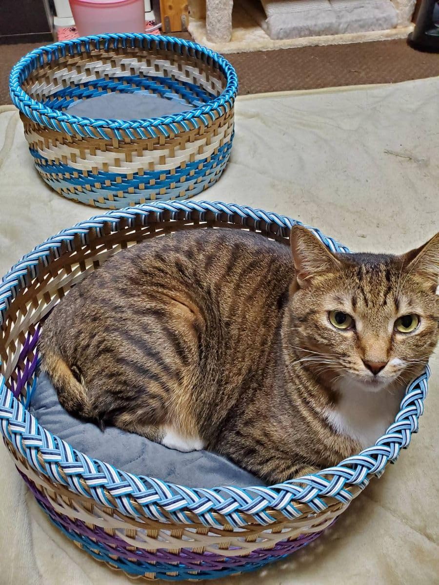 和猫団子 一閑張り バッグ かごバッグ ハンドバッグ 猫 茶トラ 少し小さめ 和猫団子 一閑張り バッグ かごバッグ ハンドバッグ 猫 茶トラ
