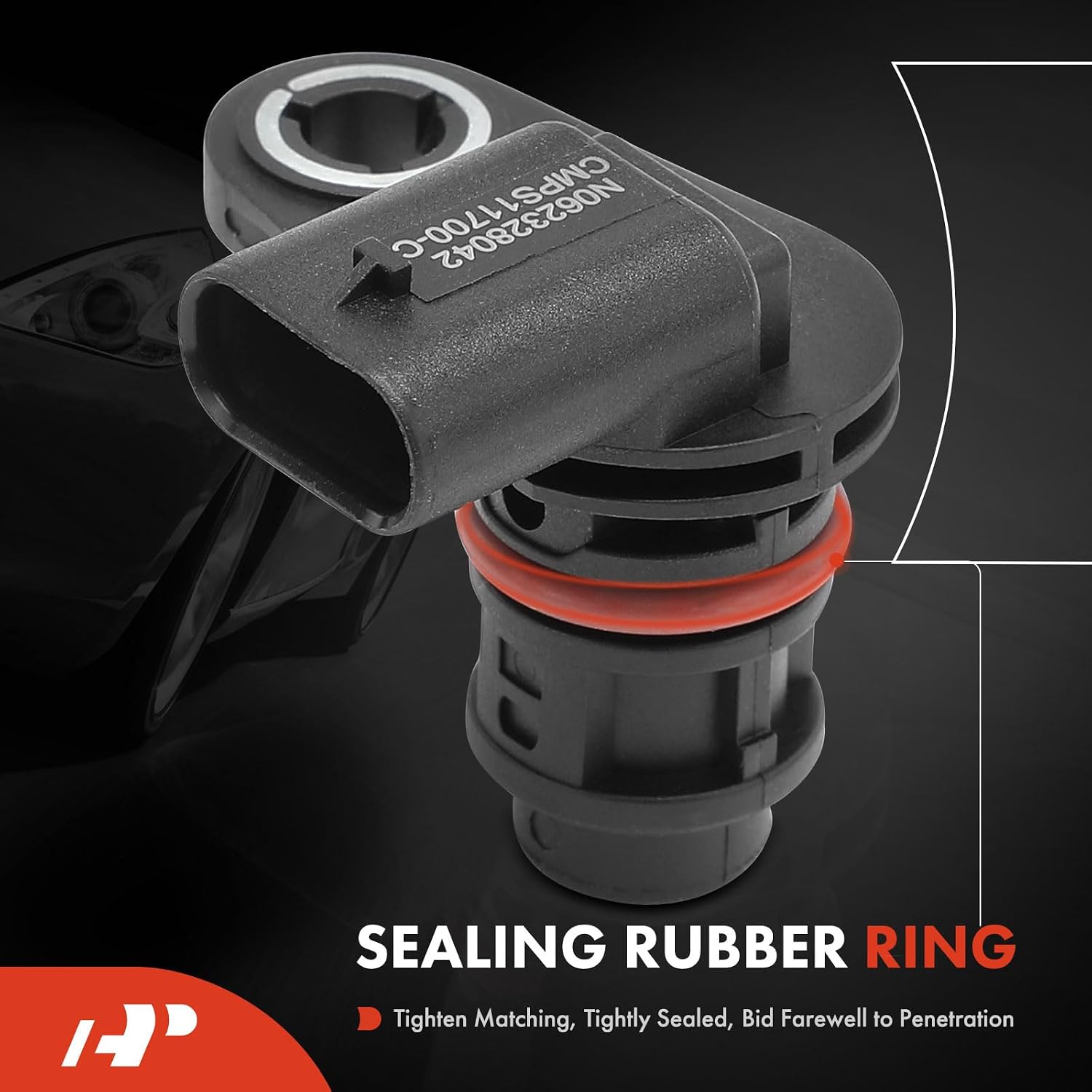 A-Premium Engine Camshaft Position Sensor Compatible with Ford F-150 F150 2018-2019, Mustang 2018-2019, 5.0L, Replace# HX7Z6B288A