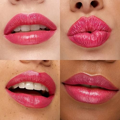 Miniatura 3 de KIKO MILANO Smart Fusion Lápiz labial rico y nutritivo con un acabado brillante, lápiz labial de larga duración, rojo 422, maquillaje libre de