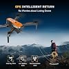 Dron con cámara para adultos 4K - Dron GPS con retorno automático, motor sin escobillas, mini cuadricóptero plegable para niños y principiantes con video en vivo FPV, sígueme, 2 baterías de larga duración, menos de 249g 8