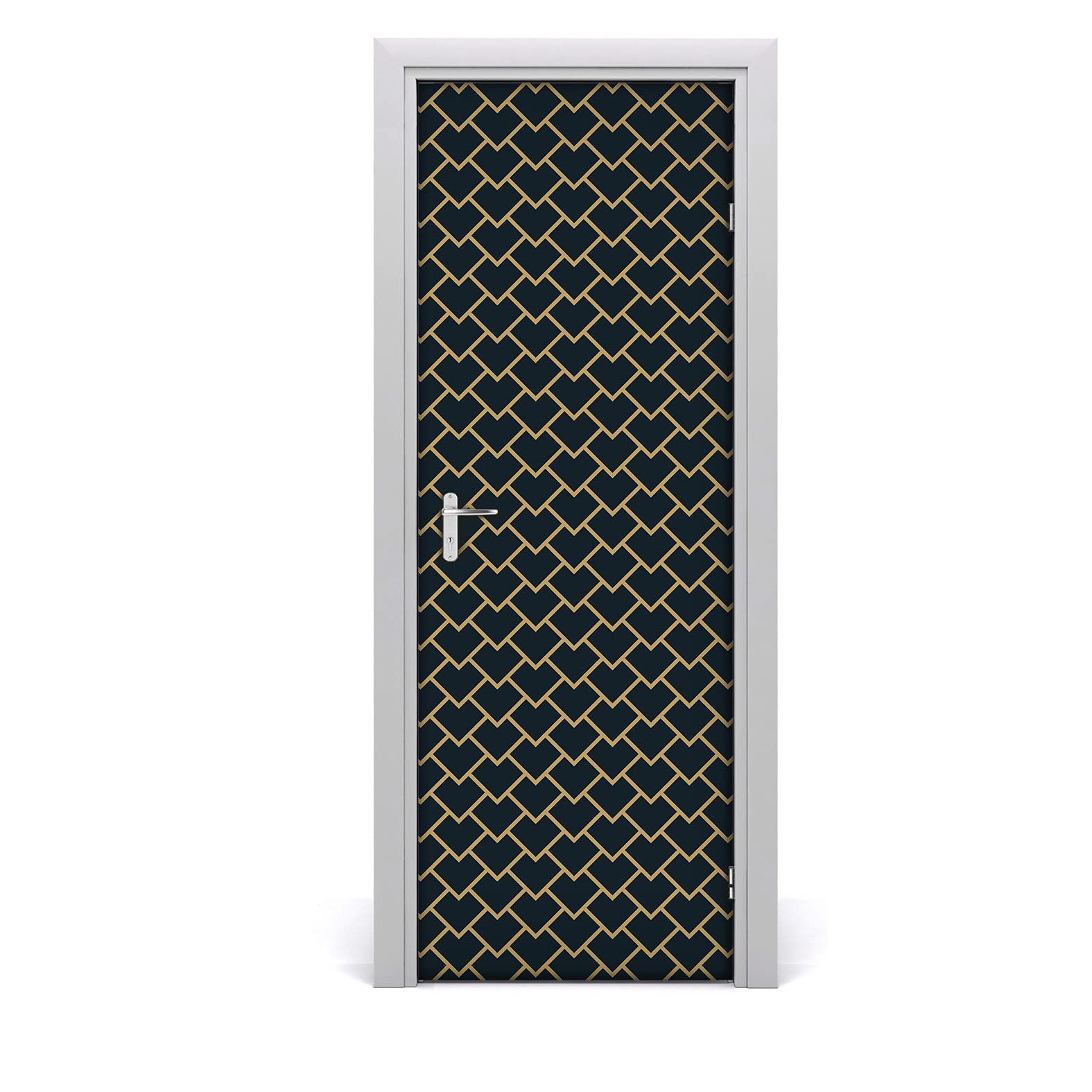 Papier peint sur la porte étanche et repositionnable Magic-Stick