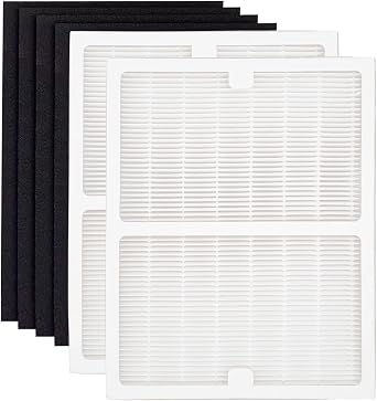 2 Pack Replacement Filters - A - for Idylis Air Purifiers AC-2119, IAP-10-100, IAP-10-150, IAPC-40-140 and Filtrete FAP-C01-A, Part# IAF-H-100A