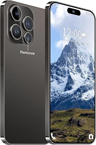 14PROMA X - Teléfono inteligente desbloqueado, 16+512 GB, Android 14 teléfonos celulares desbloqueados, batería de pantalla HD de 6.82 pulgadas de
