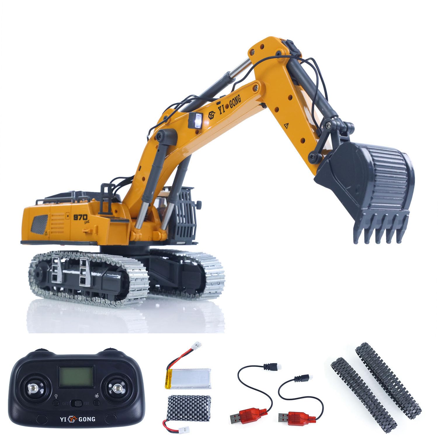 TOUCAN RC HOBBY 1:50 RC excavator K970 construction machine remote