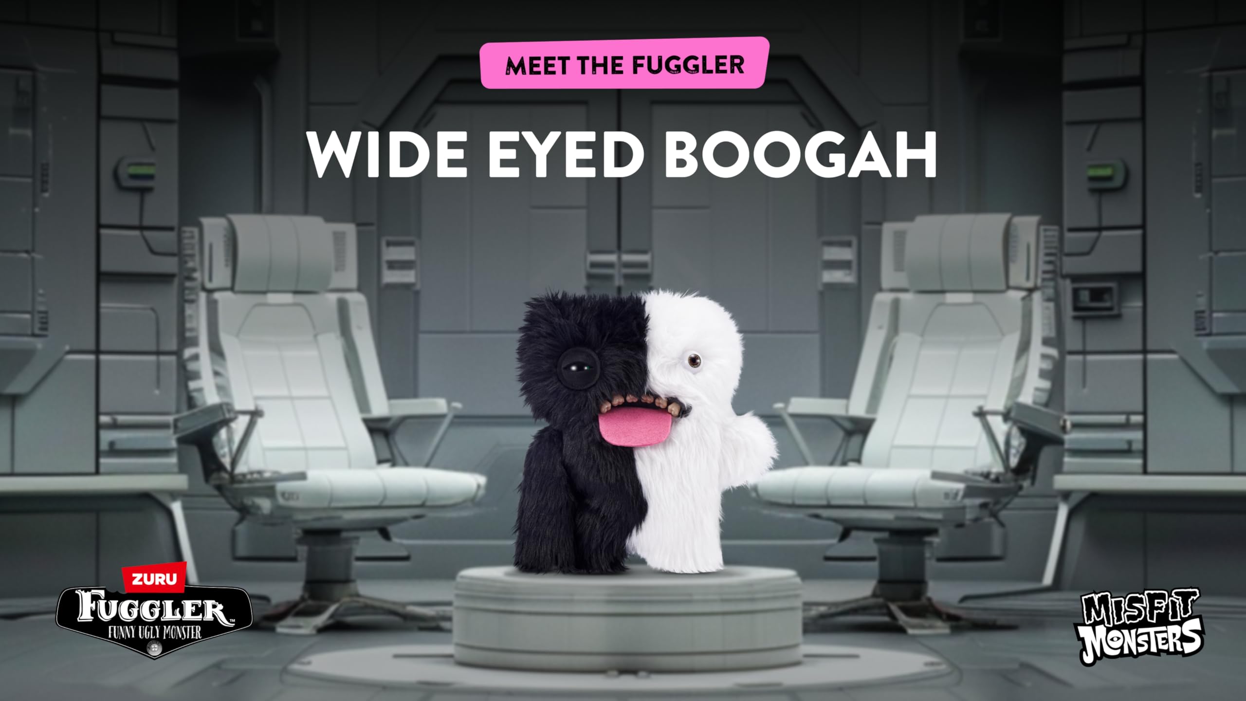 Fuggler Misfit Monsters de 23 cm, série 1 da ZURU, brinquedo de
