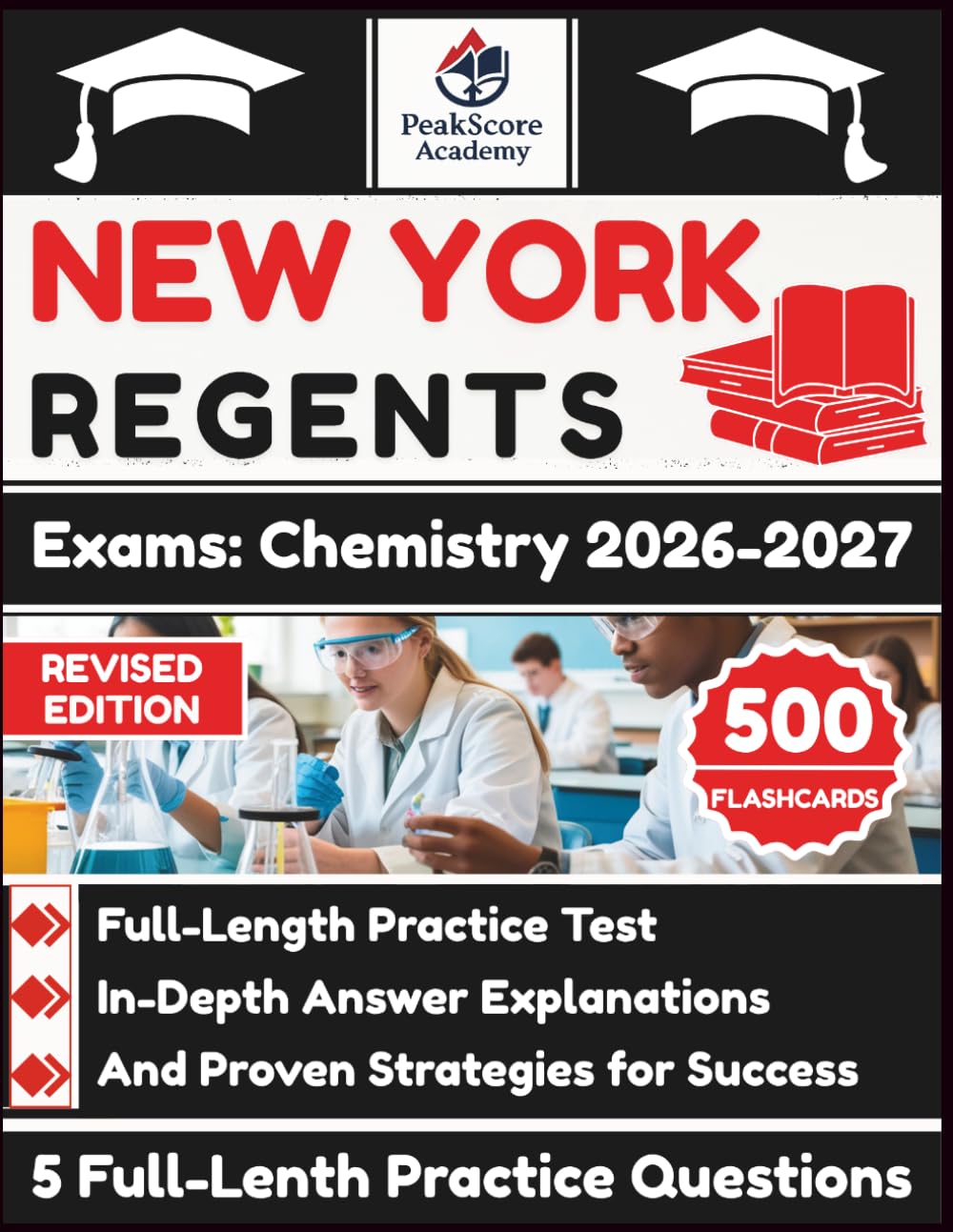 New York Regents Exams: Chemistry 2026-2027: Full-Length Practice Test, In-Depth Answer Explanations, And Proven Strategies for Success