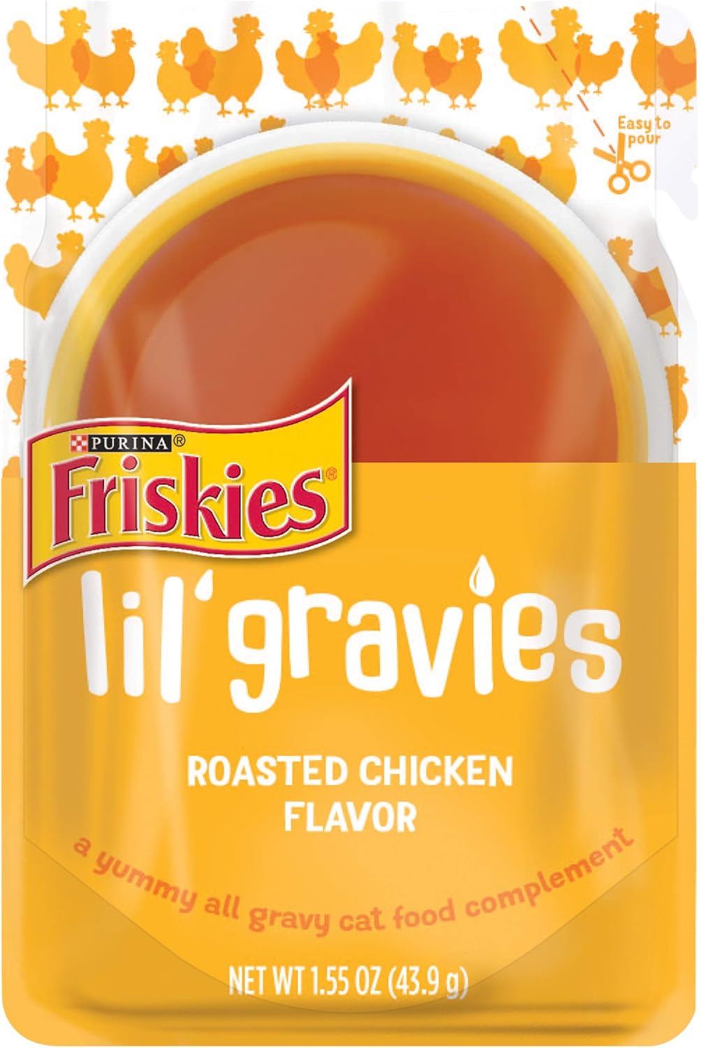 Purina Friskies Lil' Gravies Roasted Chicken Flavor Cat