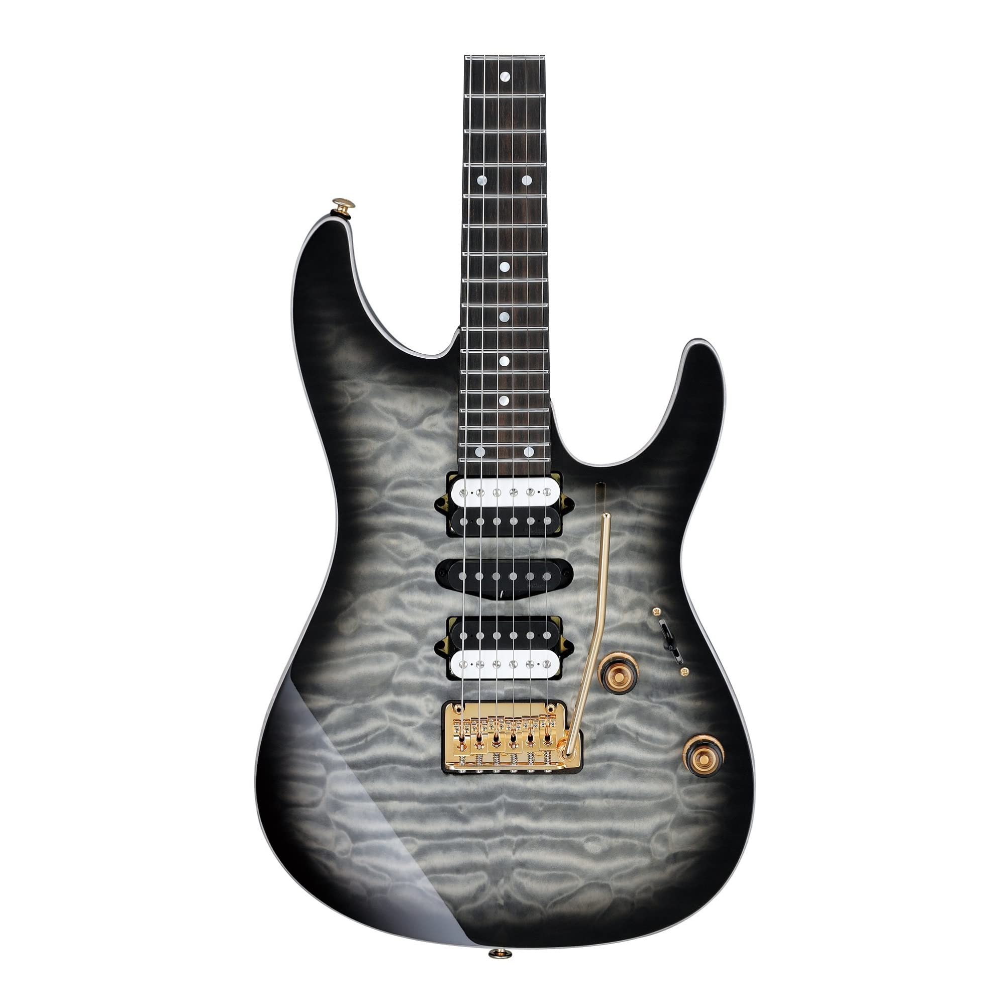 Ibanez Premium AZ47P1QM-BIB Black Ice Burst - Ibanez E-Gitarre