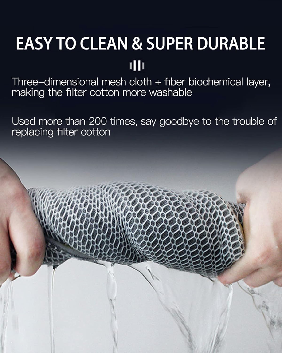 Aquarium Filter Media - Upgraded 8-Layer Filter Pads for Aquarium, Fish Tank Accessories Sponge Filter, 20×16in Super Filtering Effect Filter Floss for Fish Tank Filters Media and Pond : Pet Supplies