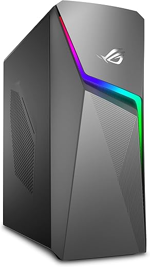 ROG Strix G10 Gaming Desktop PC, Intel Core i7-11700, GeForce RTX 3060, 16GB DDR4 RAM, 1TB PCIe SSD, Wi-Fi 5, Windows 11 Home, G10CE-AH766