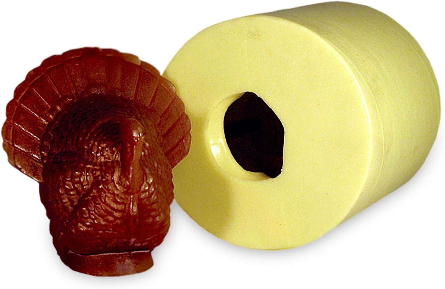 Mann Lake Turkey Candle Mold, Reusable Rubber Mold for Thanksgiving, Durable Turkey-Shaped Rubber Mold for DIY Wax Candle Making, Ideal for Fall Decor, Crafts, and Handmade Gifts