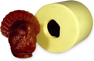 Mann Lake Turkey Candle Mold, Reusable Rubber Mold for Thanksgiving, Durable Turkey-Shaped Rubber Mold for DIY Wax Candle Making, Ideal for Fall Decor, Crafts, and Handmade Gifts