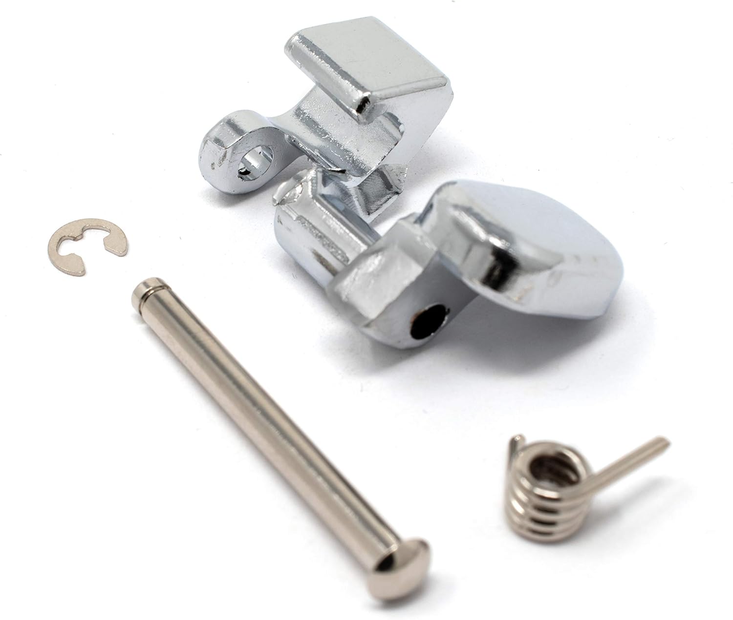 RW 0540-401 Fuel Tank Gas Cap Thumb Release Latch Compatible with Honda Chrome Finish With Stainless Mounting Pin