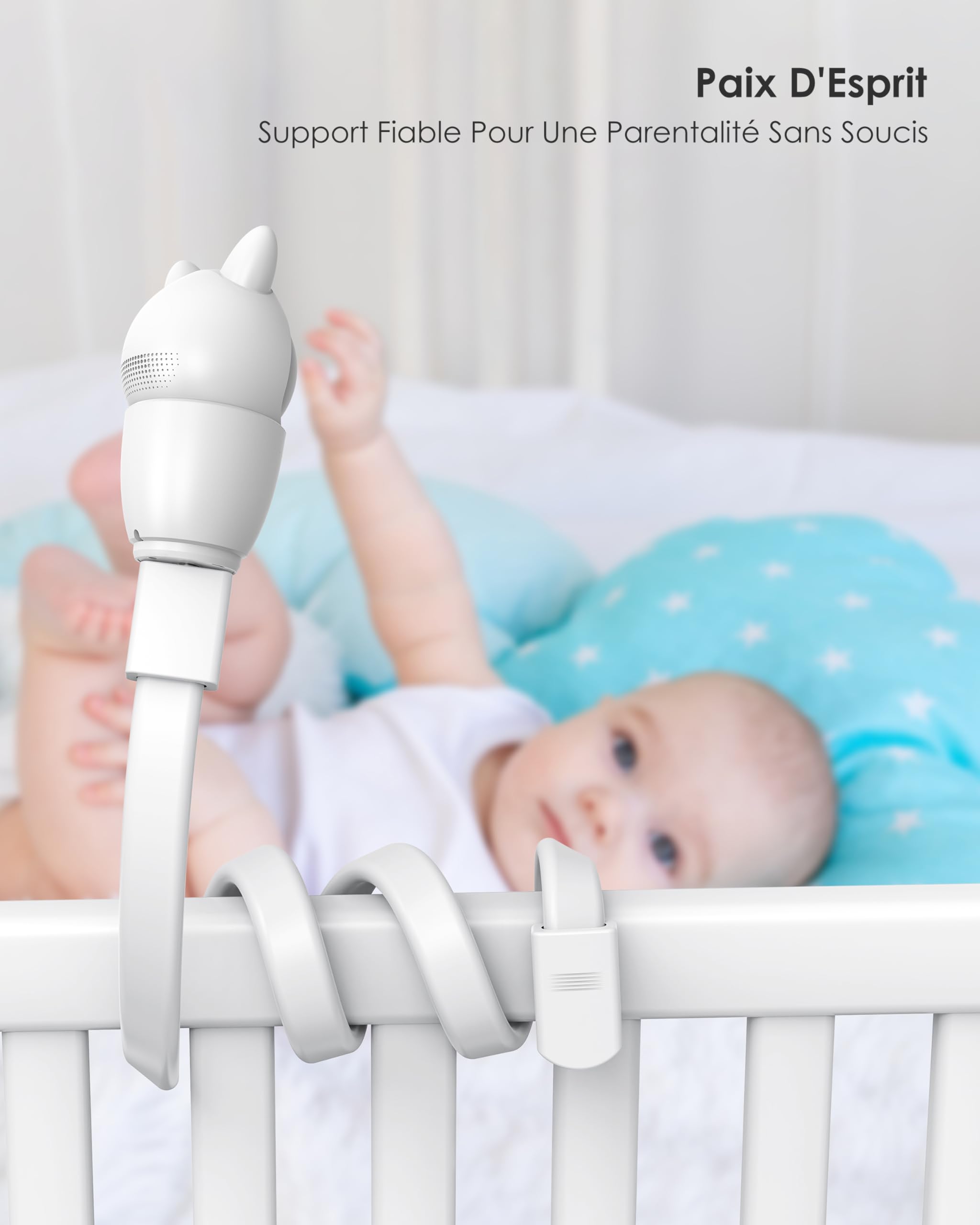 CZEview Derebir - Supporto per fotocamera per neonati, compatibile con la maggior parte dei video baby phone