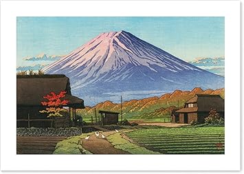 Amazon Co Jp 川瀬巴水 ポスター 版画 複製 舟津之秋 浮世絵 A3サイズ 日本製 日本画 インテリア 壁紙用 絵画 アート 壁紙ポスター ホーム キッチン