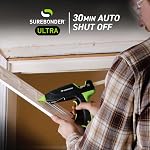 Surebonder Hot Glue Gun and Glue Sticks, Full Size 100W Dual Temperature Hot Glue Gun with 20 All Purpose Glue Sticks, 30 Minute Auto-Shut-Off, Black