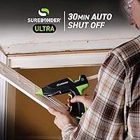 Vista 4 de Ultra Series Pistola de pegamento caliente de tamaño completo de doble temperatura de 100 vatios con apagado automático