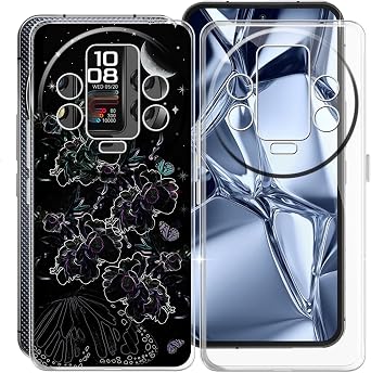 for Oukitel WP200 Pro Case, Transparent Soft Silicone TPU Protection Case, Shockproof Anti-Fall Shell, Ultra-Thin Bumper Back Cover for Oukitel WP200 Pro 6.70" - [2 Pieces]