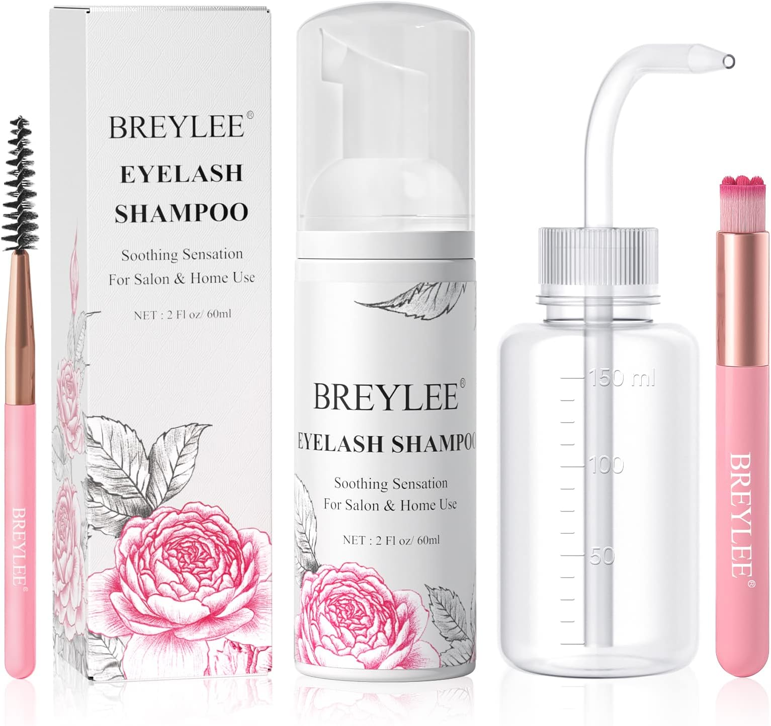 Eyelash Cleanser for Extensions Kit Sensitive Lash Wash