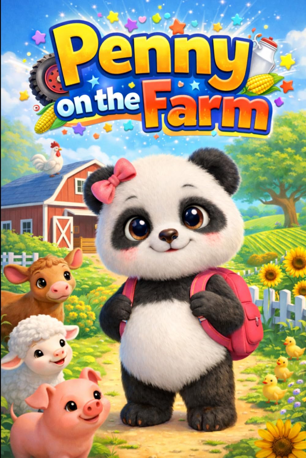 Penny on the Farm: A Panda Adventure About Farm Animals, Daily Life, Learning and Fun for Kids Ages 4–8 (Little Hearts and Big Feelings)