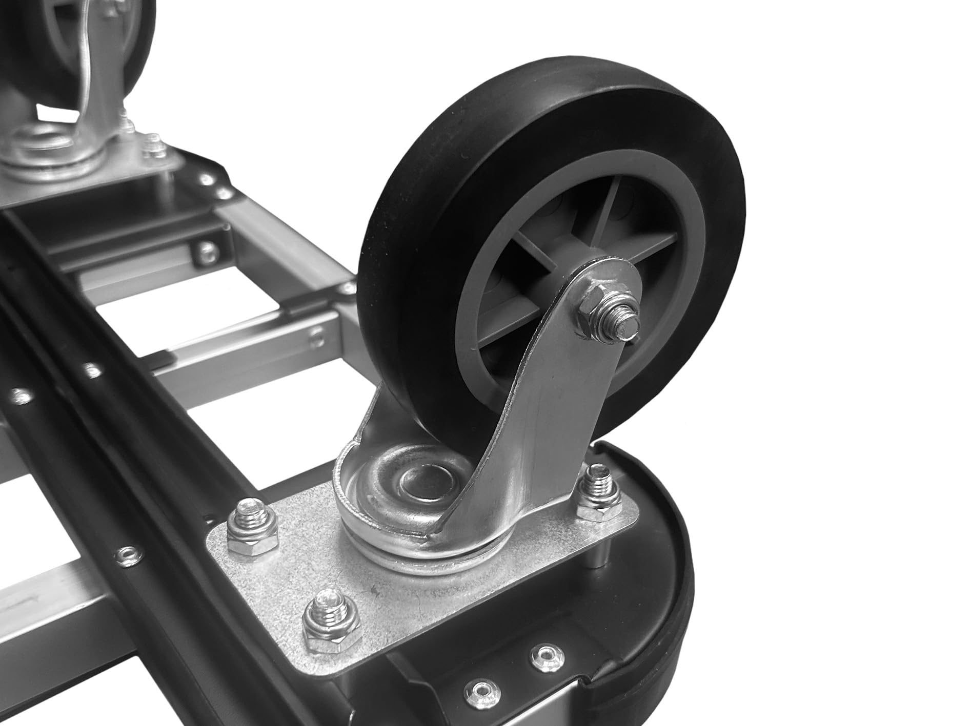 Chariot à plateforme pliable | Capacité de charge de 150 kg | 1 pièce | Solution de transport robuste et peu encombrante pour entrepôt, atelier et maison