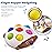 LiKee Fidget Popper Sensory Baby Toys for 10+ Months, Christmas Stocking Stuffers Push and Popping Busy Board, Montessori Toys for 1+ Years Old, Airplane Car Travel Toy for Toddlers 1-3 Stress Relief