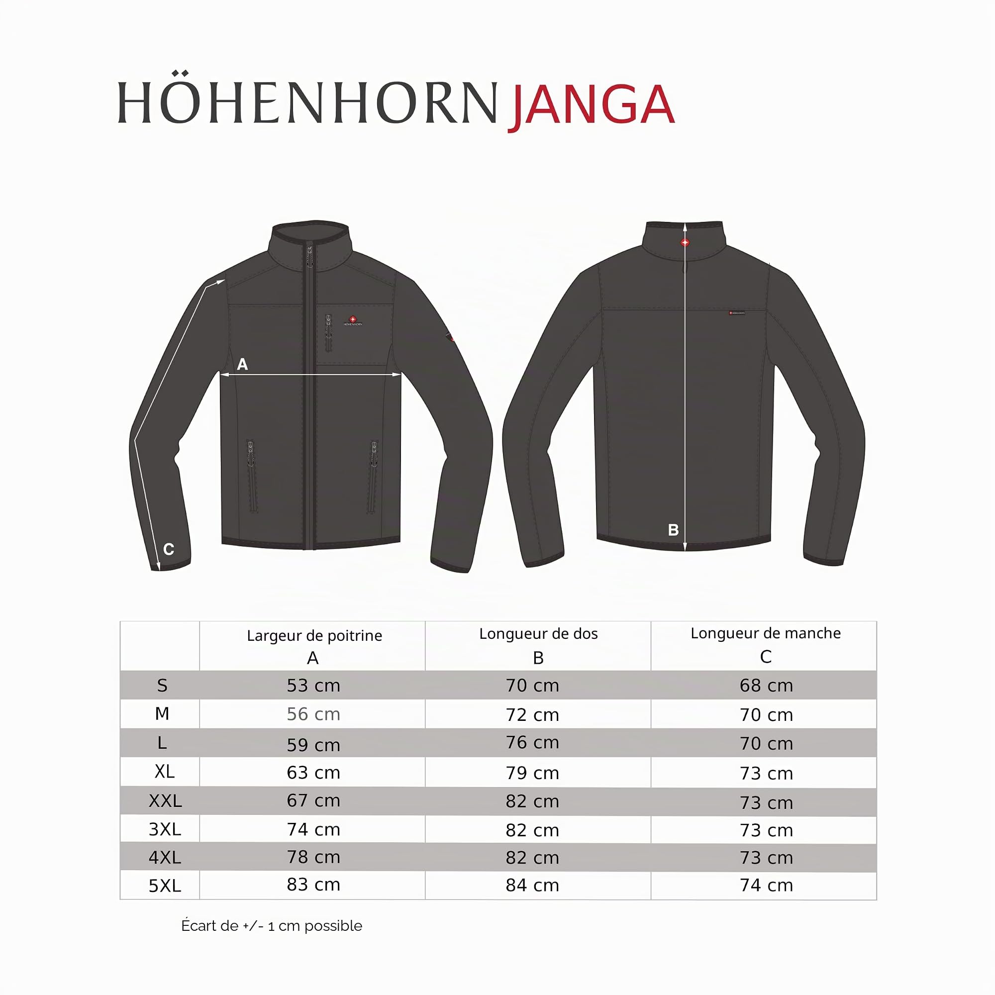 Höhenhorn Janga Sweat à capuche pour homme