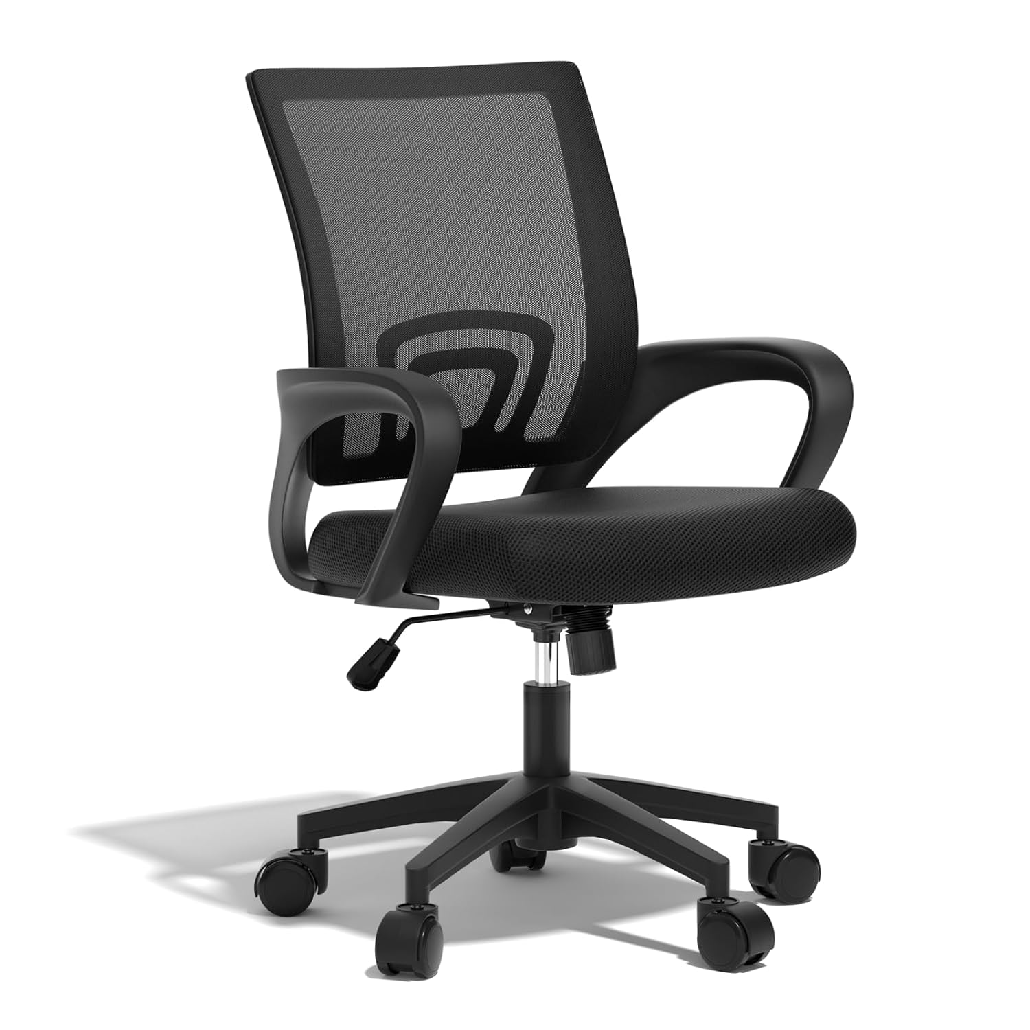 Ergonomic Office Chair - 330Lbs Breathable Mesh Computer Desk Chair with Lumbar Support Armrest Rolling Swivel Adjustable Tilt