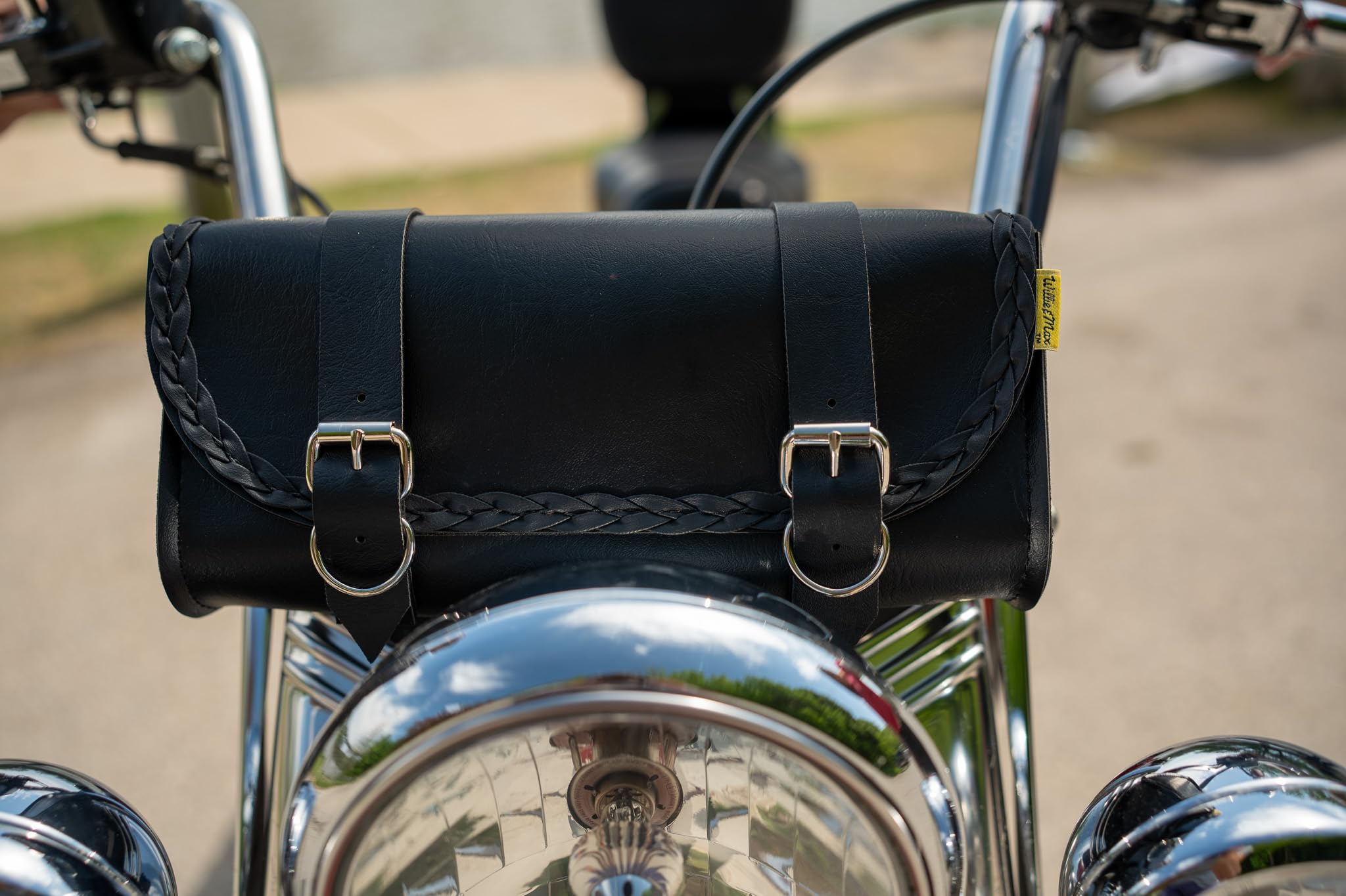 Bolsa Trenzada para Herramientas Willie and MAX de Color Negro