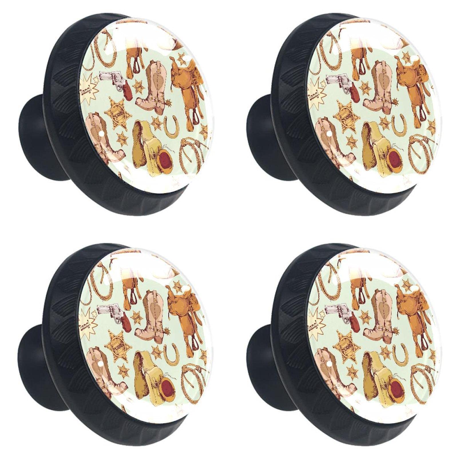 Boutons de placard style Far West pour relooker une chambre d'enfant