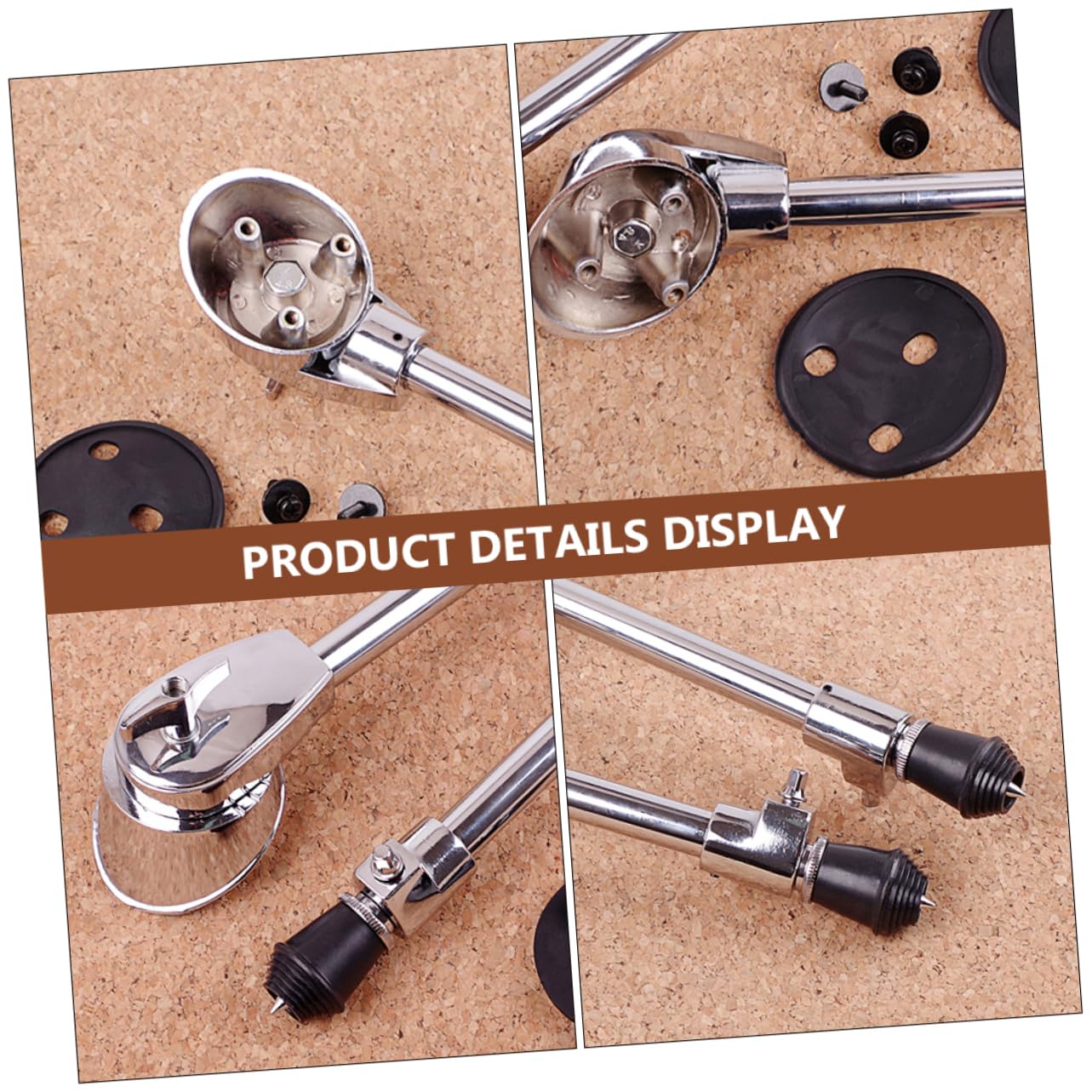 2x Metal Snare Drum Lugs Kit Remplacements Percussion