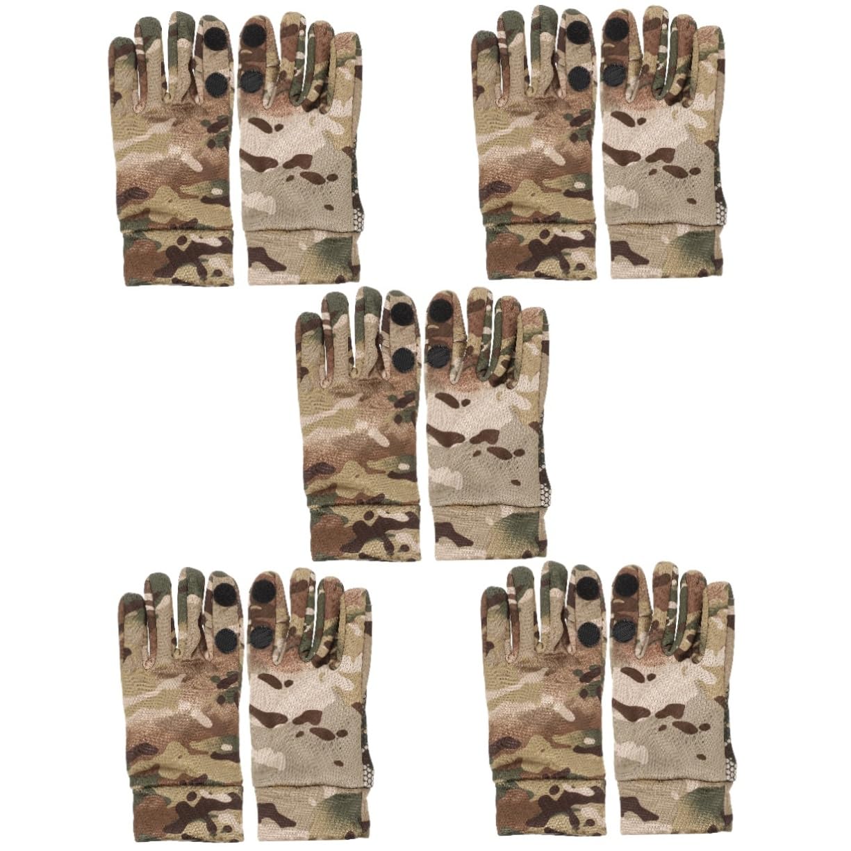 SHERCHPRY 5 Pares De Guantes Cálidos para Hombre con Aislamiento Térmico Y Pantalla Táctil para Montar En De Nieve.